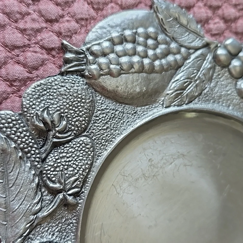 Pewter Wine Coaster
